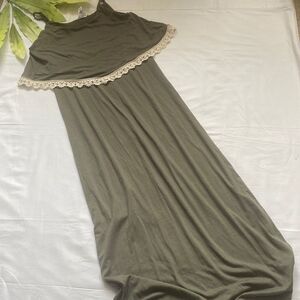 ⭐️NWT Streetwear Society Maxi Dress w/ Overlay⭐️